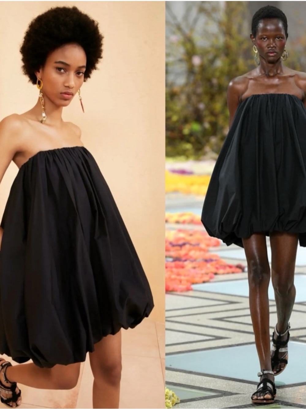 Ulla Johnson Polline Dress in Black Size 12 - Picture 3 of 11